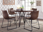 Bay Furniture Gallery - Ashley Furniture - Centiar Dining Room - Round Dining Room Table / Two-tone Brown - D372-15